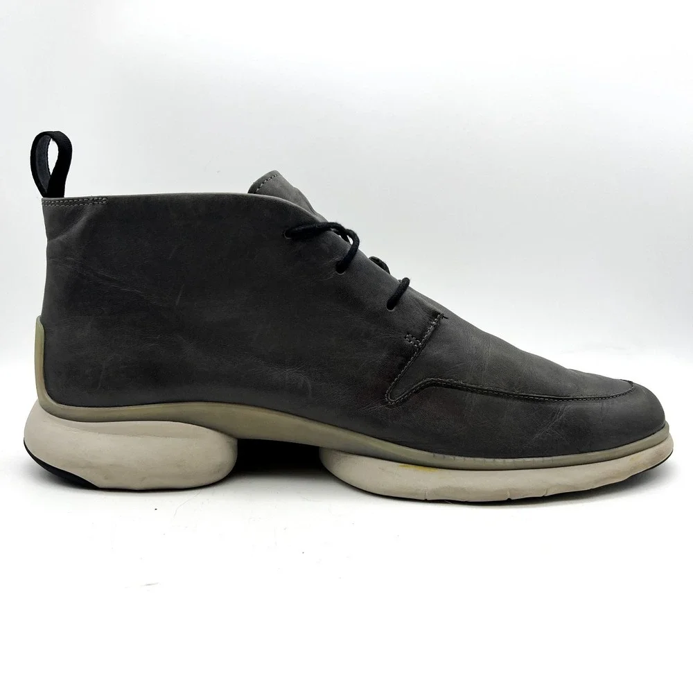 Cole Haan 3.Zero Grand Mens Size 13M Chukka Boots Gray Leather C28595